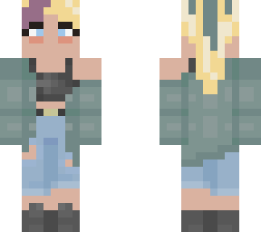 blonde ponytail edit