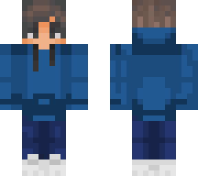 blue skin