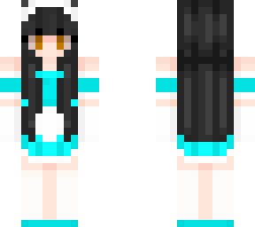 cyan maid
