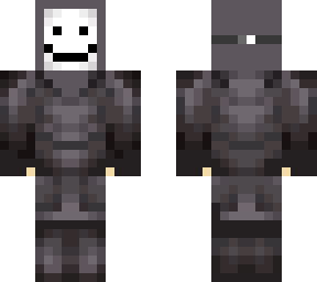 dream in netherite armor and gray hoodie