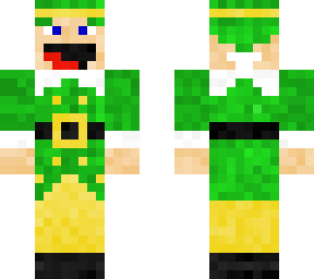 elf/ festive man