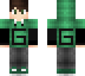 g skin green hoodie
