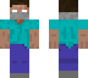 herobrine with grey mask