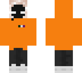 hombre naranja