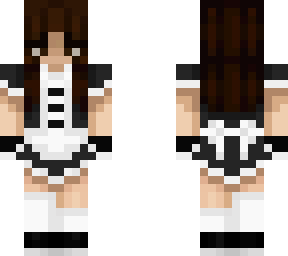 maid dress and gloves