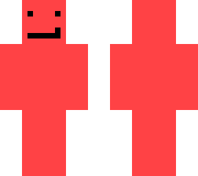red man with face and arms