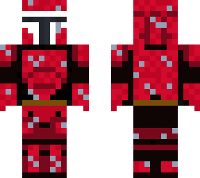red mandalorian custom 2