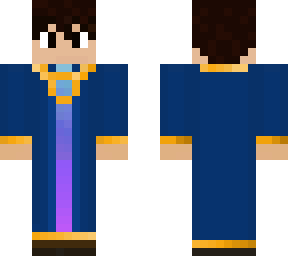 robed mage/wizard