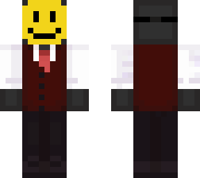 smiley face suit man ( edited )