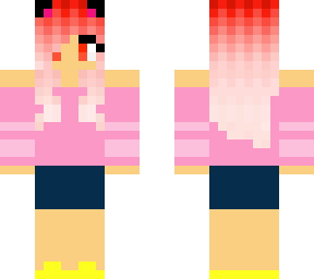 so i tried to make my sister a skin . . .