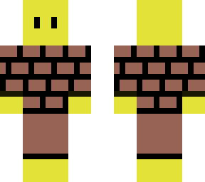 super mario brick blocks but it's a minecraft skin
