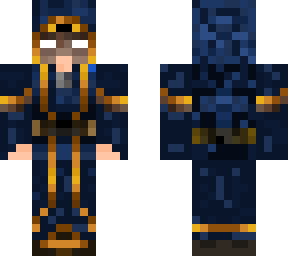 the blue wizard
