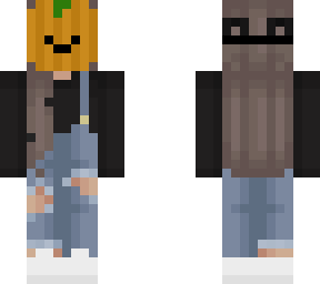 tryhard with pumkin mask