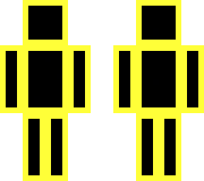 yellow outline skin