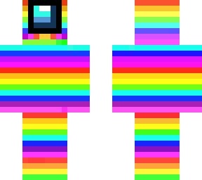 -~Rainbow Among Us~- | Minecraft Skin