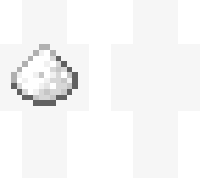 a pile of snow... (sugar pixel art)