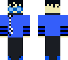 aesthetic boy blue first skin