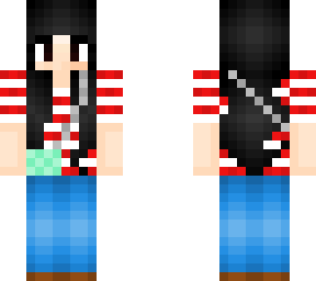 b striped shirt