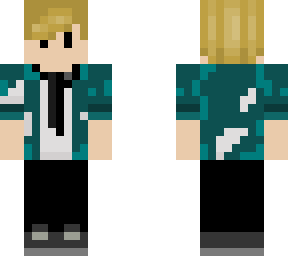 blonde school (blue)