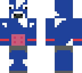 blue cow