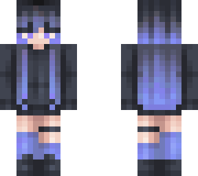 blue girl