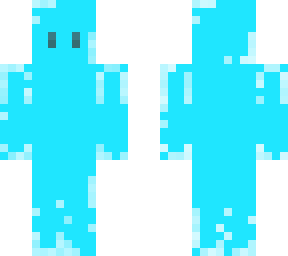 blue skin