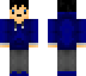 blue skin