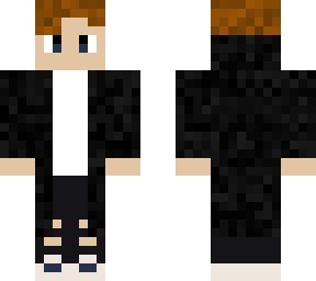 boy with black blazer