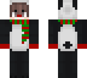 christmas panda boy