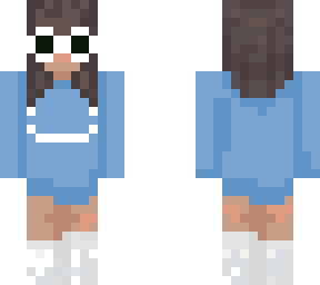 Clout Goggles Girl Minecraft Skin