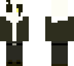 cute gaster!sans skin