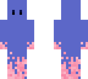 cute pink and blue character