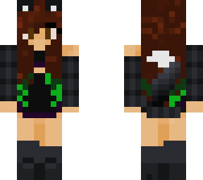 dog girl (green)