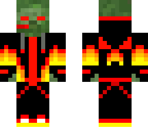fire zombie