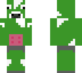 green cow
