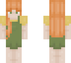 green dress