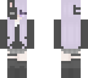 half bunny mask