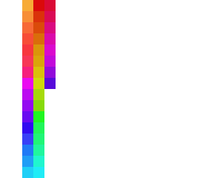 hue-shifting strategy pratice