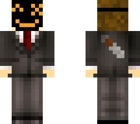 me irl in suit and purge mask