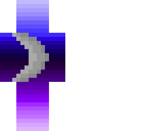 moon / light purple too light blue template