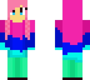 multi-color girl!!!
