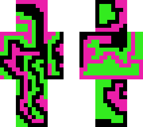 multicolored thing looks sick