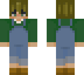 overalls green fixed