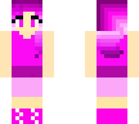 pink dress girl