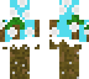 snowy  minecraft