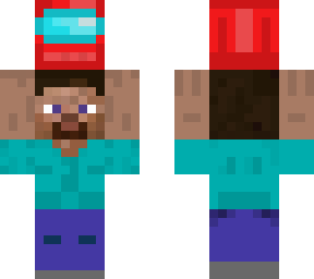 steve caring red among us