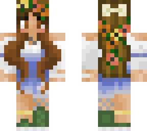 t h i c c girl (not my skin, just repaired black spots)