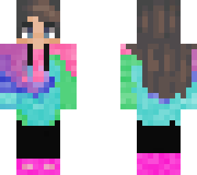 tie-die sweatshirt!