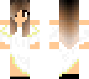 wedding dress girl (brown hair)