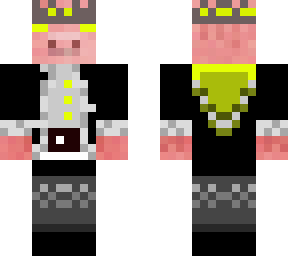 yellow king pig